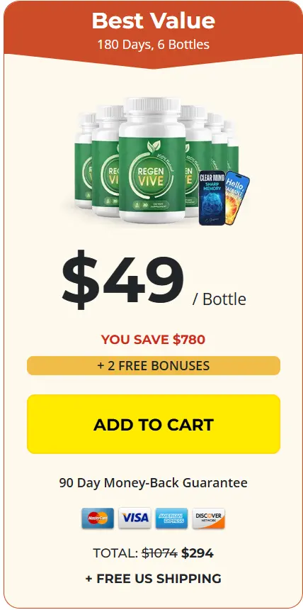 Regenvive  6 Bottle