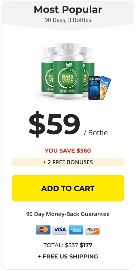 Regenvive 3 Bottle